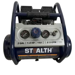 Stealth SAQ-1301 3 Gal. 150 PSI 2 Portable Electric Air Compressor