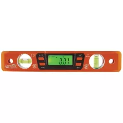 Swanson SVT200 9 in. Aluminum Digital Magnetic Torpedo Level with 2 Bubble Vials
