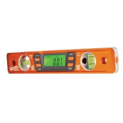 Swanson SVT200 9 in. Aluminum Digital Magnetic Torpedo Level with 2 Bubble Vials
