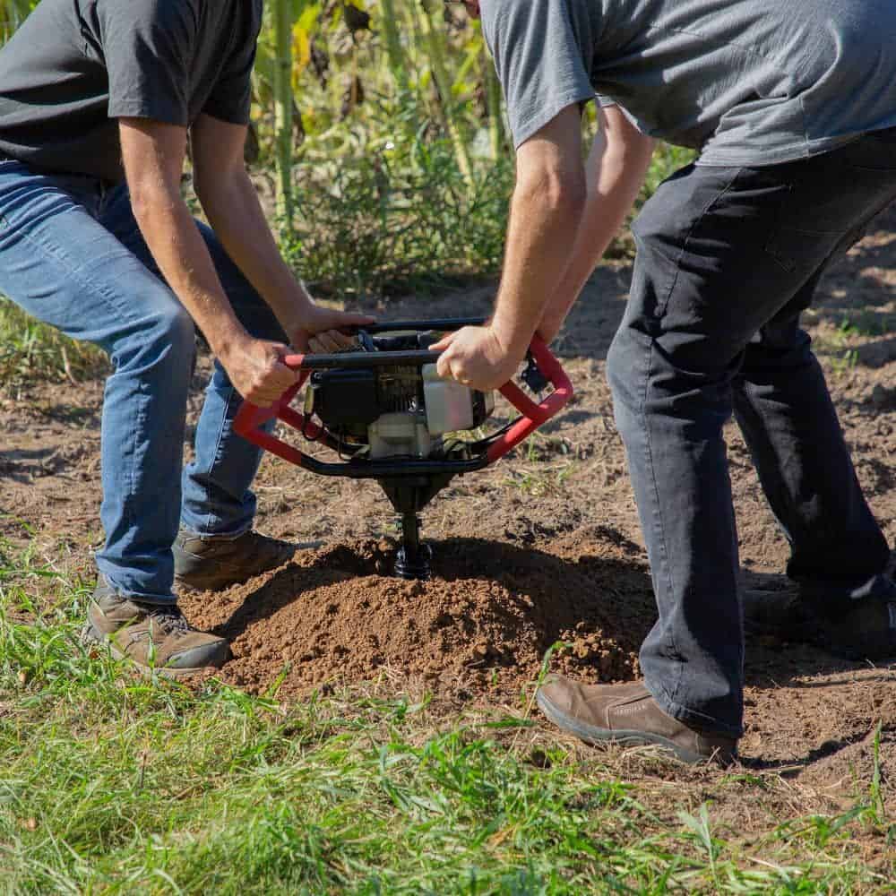Toro 58630 1-Person or 2-Person 52 cc 2-Cycle Earth Auger Powerhead with 8 in. Auger Bit