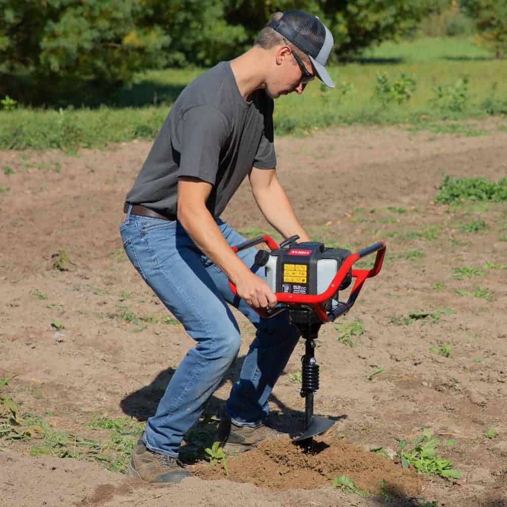 Toro 58630 1-Person or 2-Person 52 cc 2-Cycle Earth Auger Powerhead with 8 in. Auger Bit