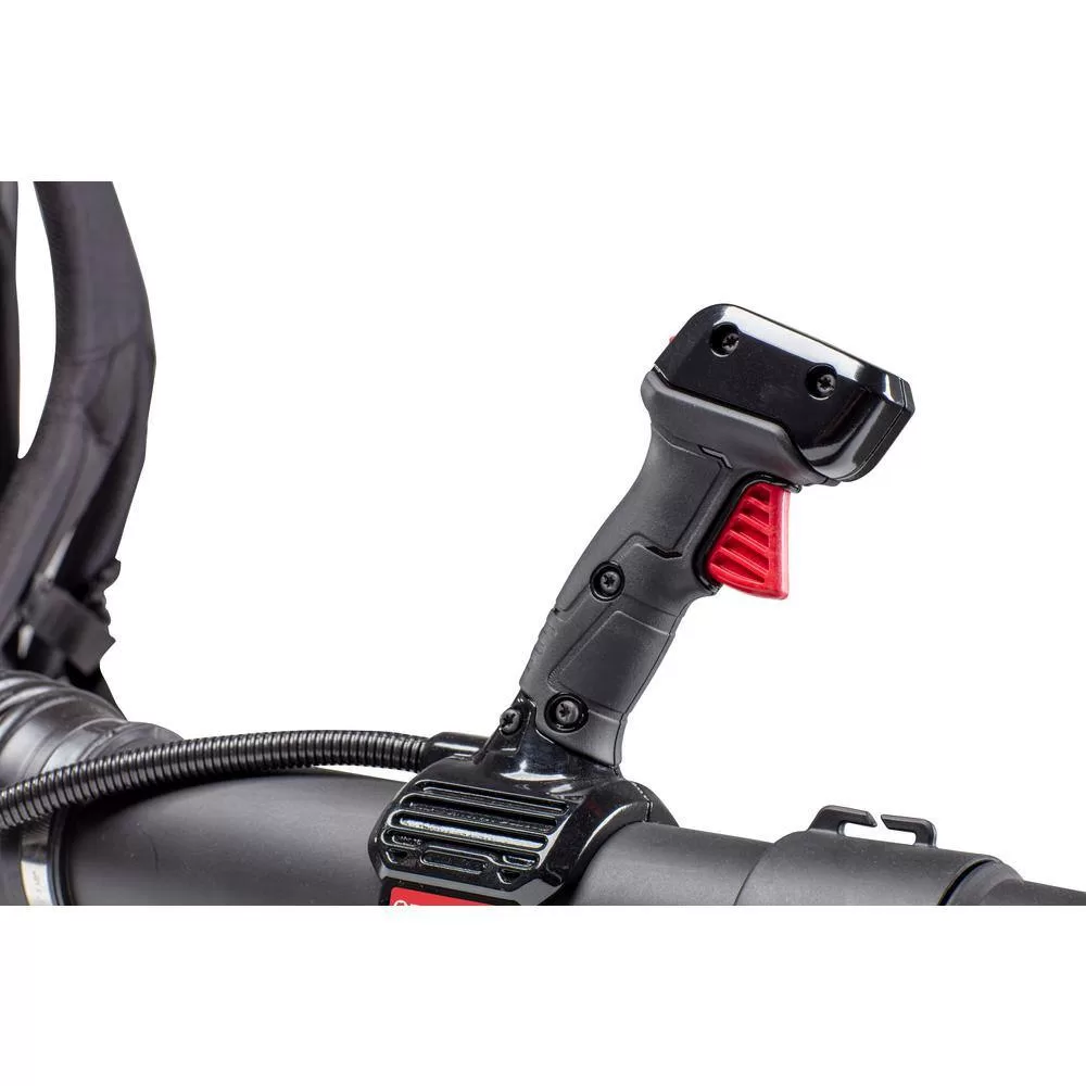 Troy-Bilt TB51BP 220 MPH 600 CFM 51 cc Full Crank 2-Cycle Gas Backpack Leaf Blower with Tube Mounted Controls