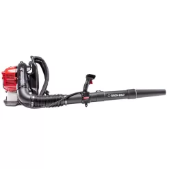 Troy-Bilt TB51BP 220 MPH 600 CFM 51 cc Full Crank 2-Cycle Gas Backpack Leaf Blower with Tube Mounted Controls