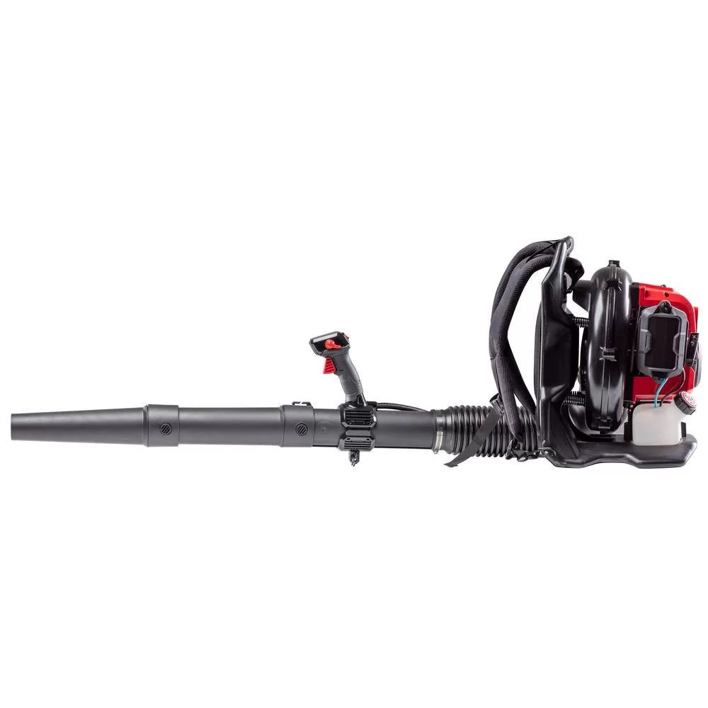 Troy-Bilt TB51BP 220 MPH 600 CFM 51 cc Full Crank 2-Cycle Gas Backpack Leaf Blower with Tube Mounted Controls