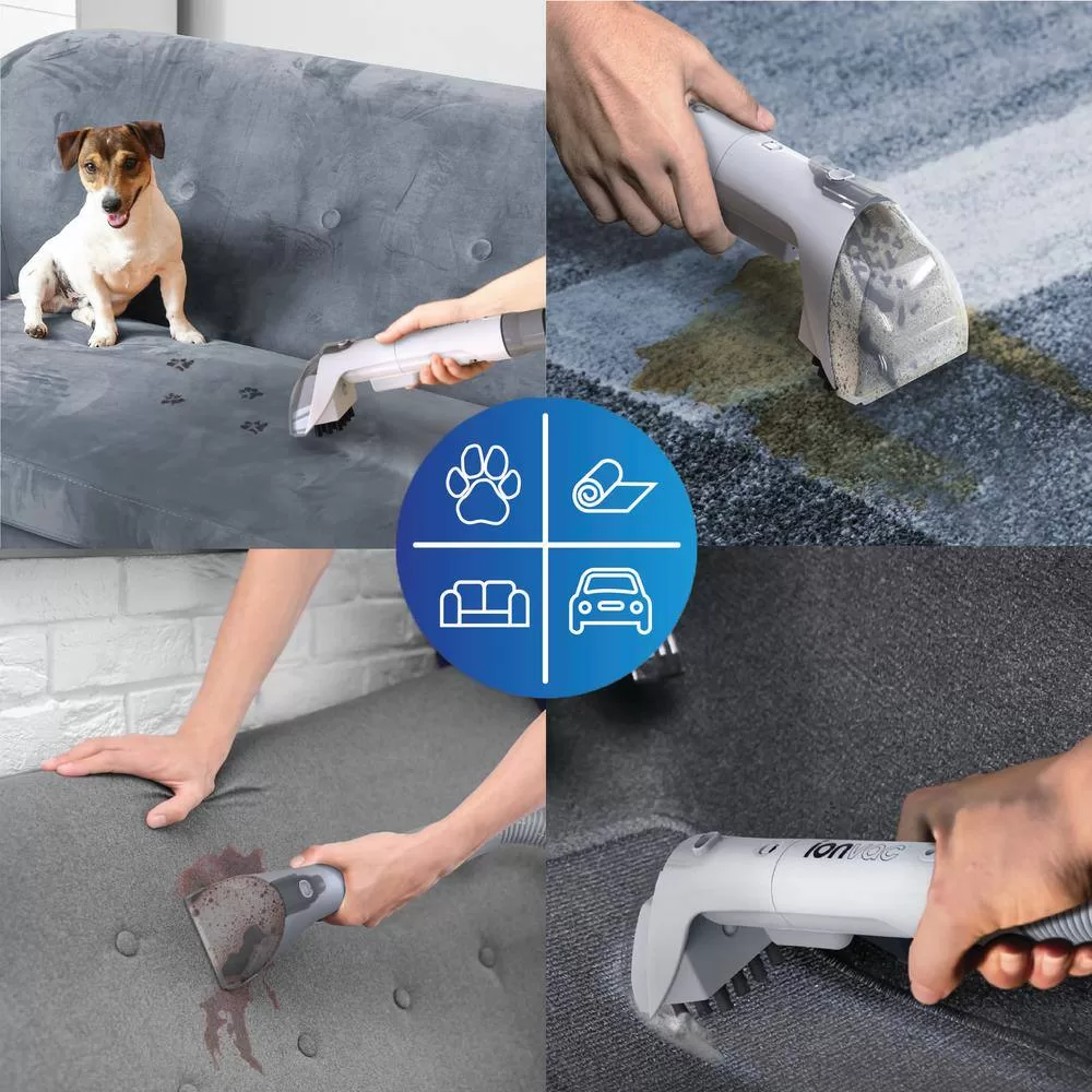 Tzumi Ionvac Stain Lifter Portable Corded Carpet Cleaner