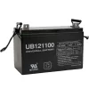 UPG UB121100 (Group 30H) 12-Volt 110 Ah L3 Terminal Sealed Lead Acid (SLA) AGM Rechargeable Battery