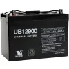 UPG UB12900 (Group 27) 12-Volt 90 Ah Z1 Terminal Sealed Lead Acid (SLA) AGM Rechargeable Battery