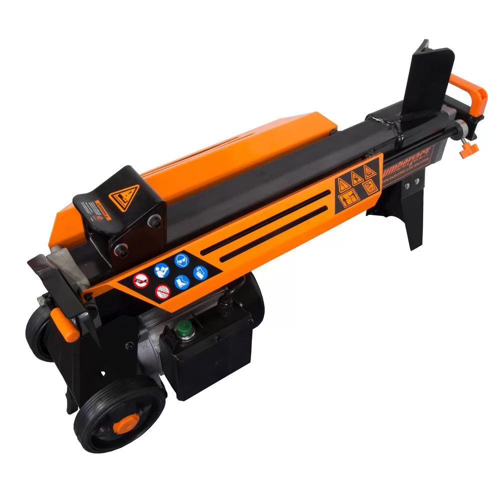 WEN 56208 6.5-Ton 15 Amp Horizontal Electric Log Splitter with Stand