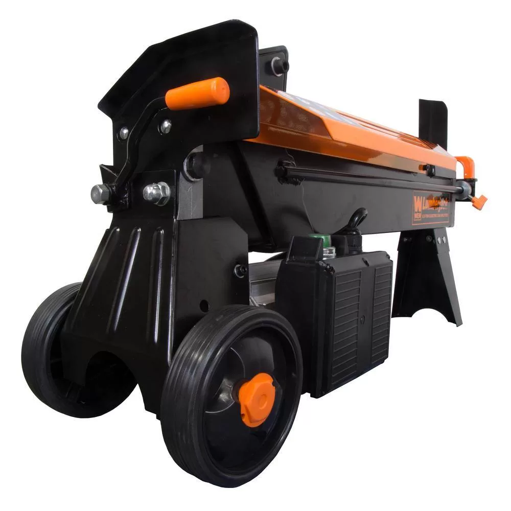 WEN 56208 6.5-Ton 15 Amp Horizontal Electric Log Splitter with Stand