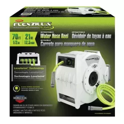 Flexzilla L8340FZ 1/2 in. dia. X 70 ft. Retractible Water Hose Reel with Levelwind Technology
