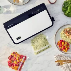 FoodSaver White Food Vacuum Sealer with Bonus Handheld Vacuum Sealer