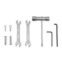 XtremepowerUS 81094-H1 43 CC 1-Man Post Hole Earth Auger Digger with 8 in. Bit
