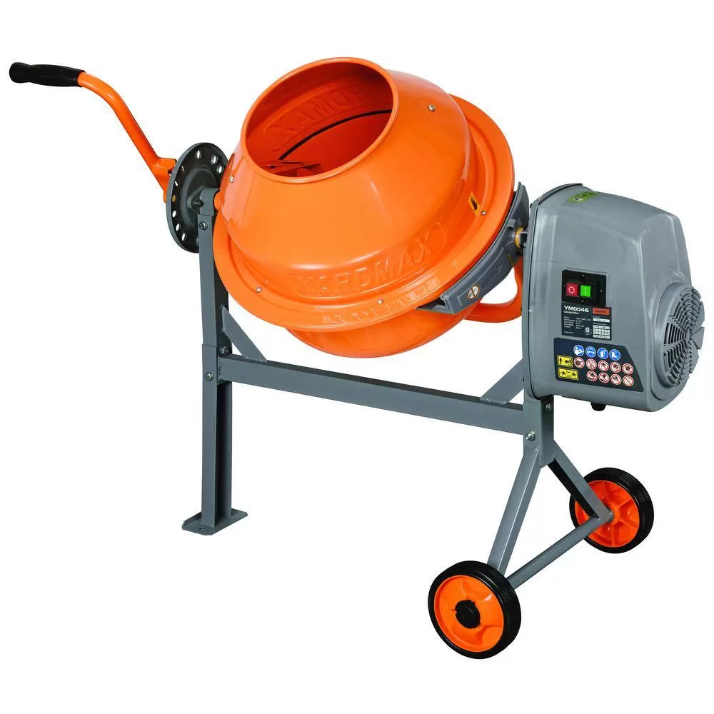 YARDMAX YM0046 1.6 cu. ft. Concrete Mixer