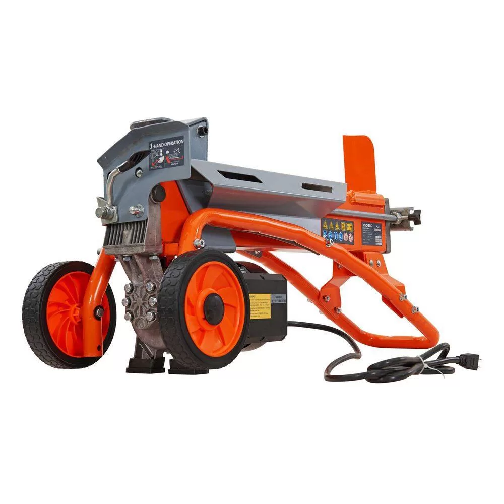 YARDMAX YS0650 6.5-Ton 15 Amp Horizontal Electric Log Splitter