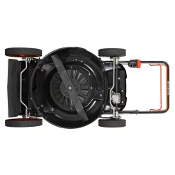 YARDMAX YG2860 22 in. 201 cc SELECT PACE 6 Speed CVT High Wheel FWD 3-in-1 Gas Walk Behind Self Propelled Lawn Mower