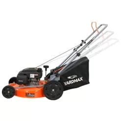 YARDMAX YG1650 21 in. 170cc 3-in-1 Gas Walk Behind Push Lawn Mower with High Rear Wheels