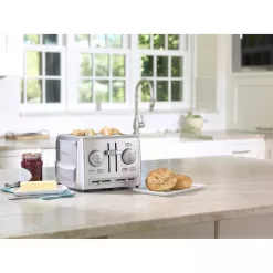 Cuisinart CPT-640P1 4-Slice Custom Select Toaster - Silver