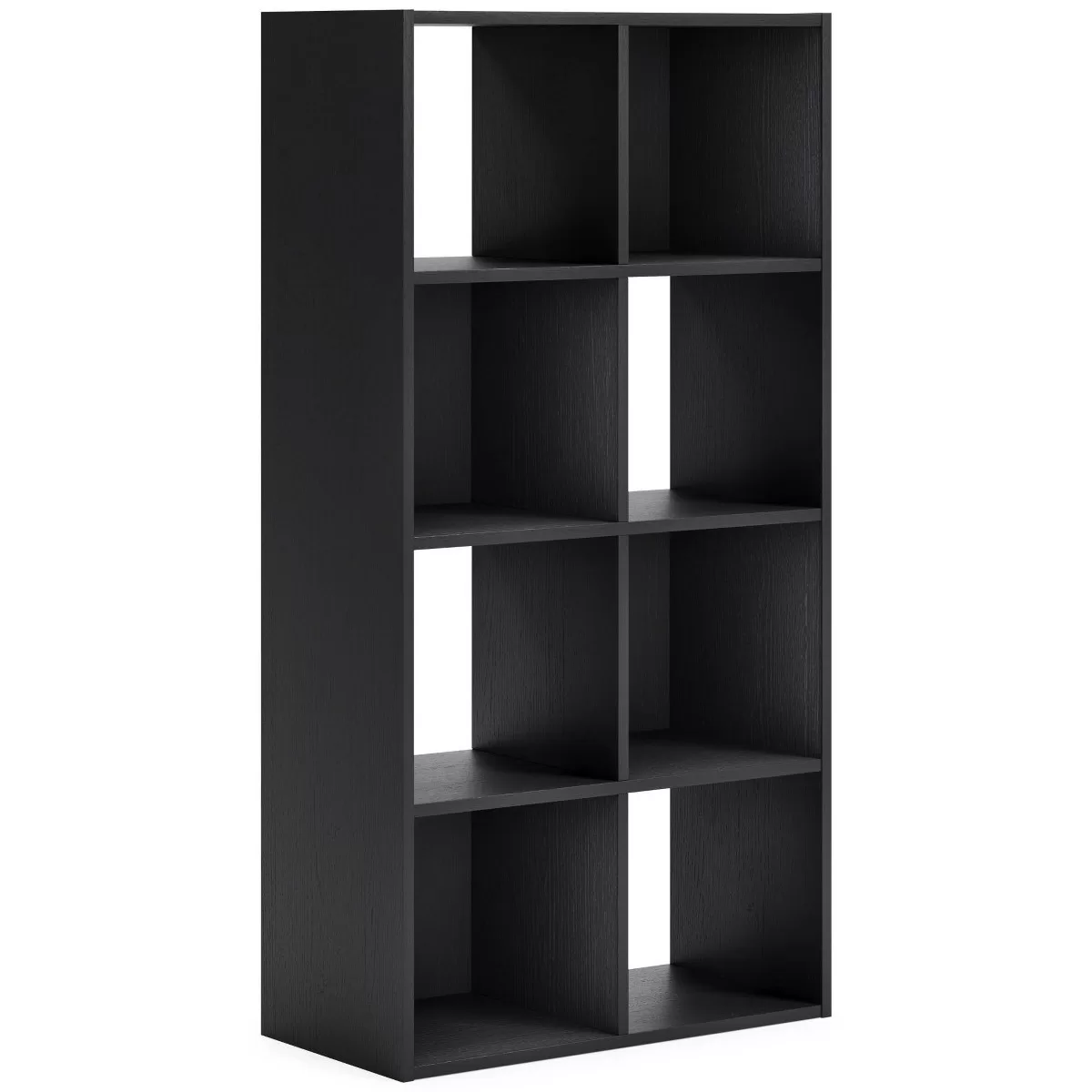 Signature Design by Ashley 47.05" Langdrew 8 Cube Organizer Black