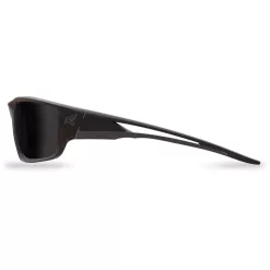 Edge Eyewear Kazbek Anti-Fog Polarized Safety Glasses Smoke Lens Black Frame 1 pc
