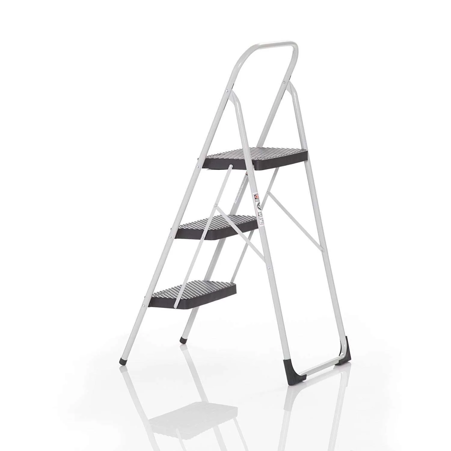 Cosco 45.27 in. H X 17.32 in. W X 27.36 in. D 200 lb. capacity 3 step Resin Step Stool