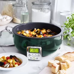 GreenPan 6qt Elite Essential Non-Stick Smart Skillet Ponderosa Pine