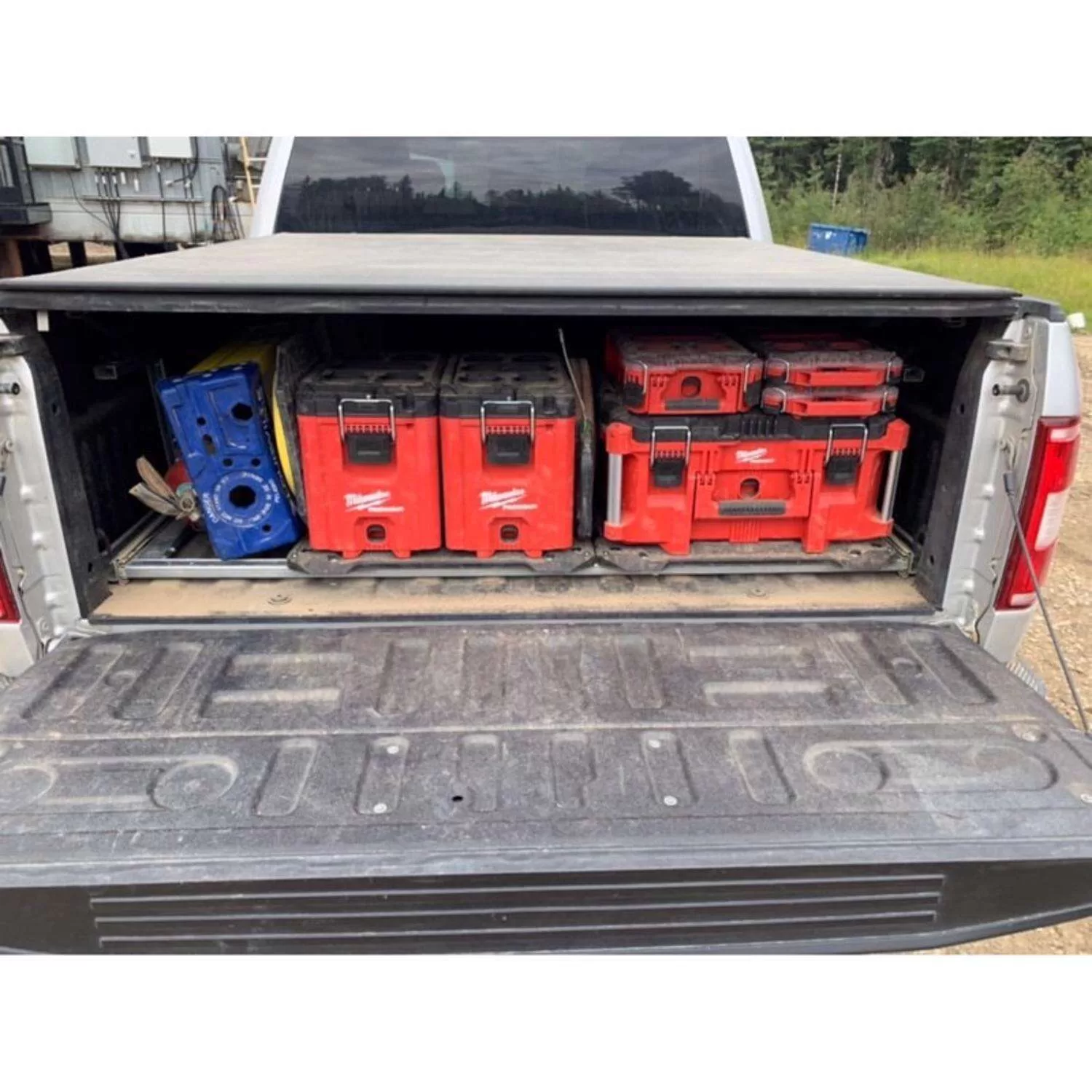 Milwaukee Packout 19.7 in. W X 2.5 in. H Organizer Impact-Resistant Poly 10 compartments Red
