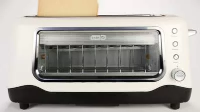Dash ClearView Long Slot Toaster