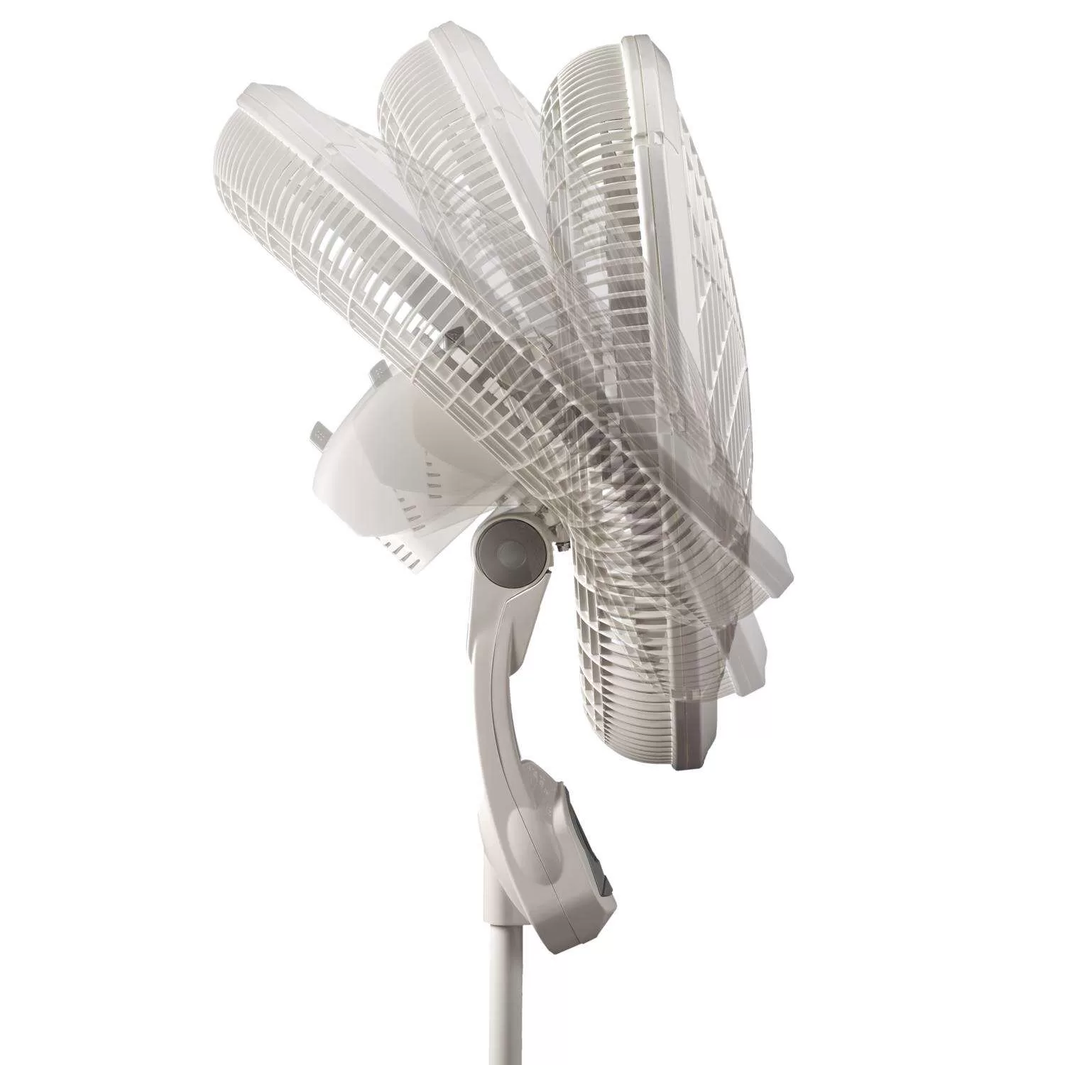 Lasko 53.5 in. H 3 speed Oscillating Pedestal Fan