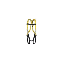 Safety Works Workman Qwik-Fit Unisex Polyester Safety Harness 400 lb. cap. XL Yellow 1 pc