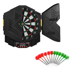 Costway Professional Electronic Dartboard Set with LCD Display