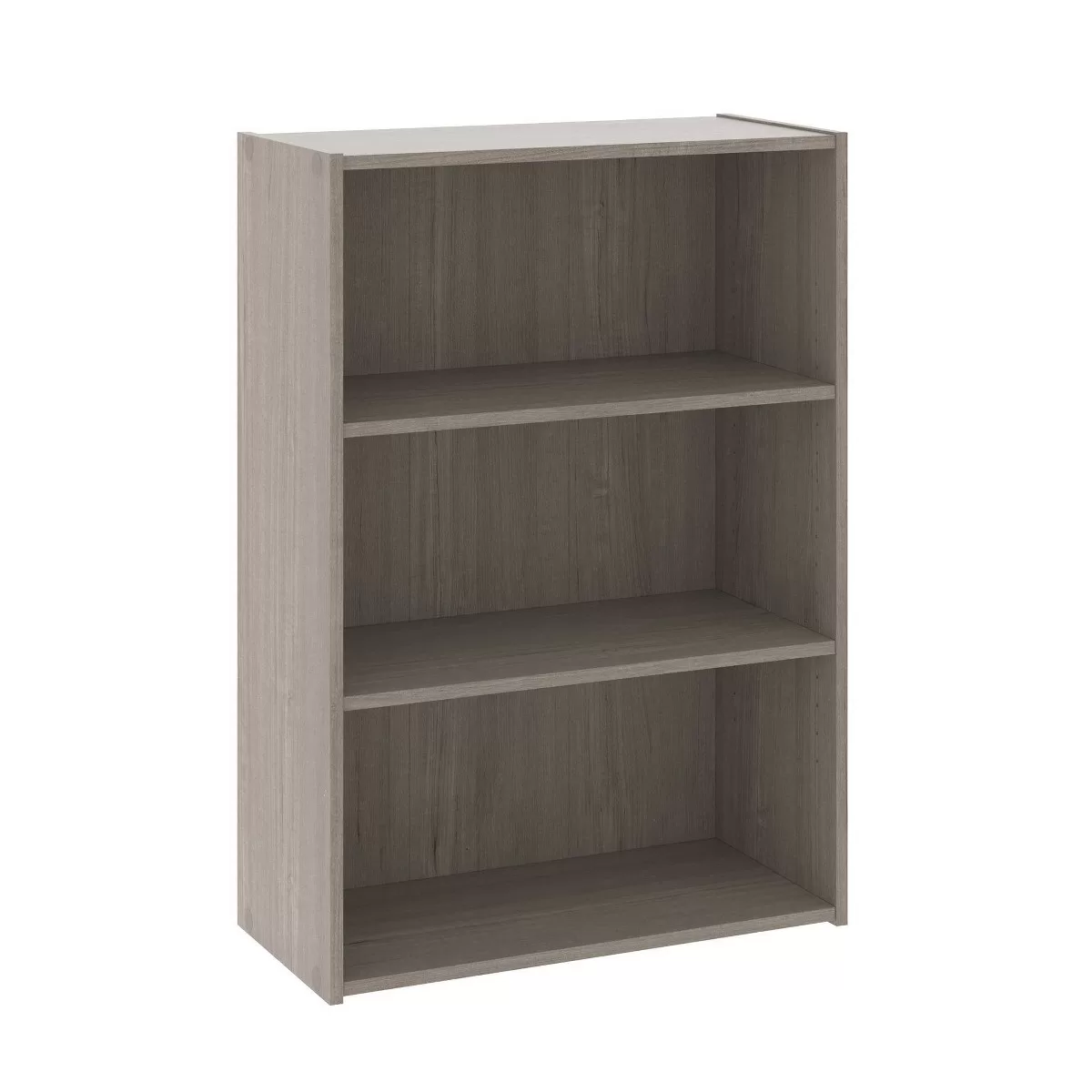 Sauder 35.27" 3 Shelves Beginnings Bookcase Silver Sycamore - Sauder