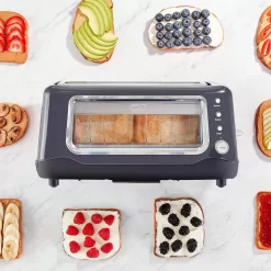 Dash ClearView Long Slot Toaster
