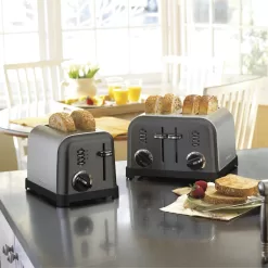 Cuisinart CPT-180BKSP1 4-Slice Classic Toaster - Black Stainless Steel