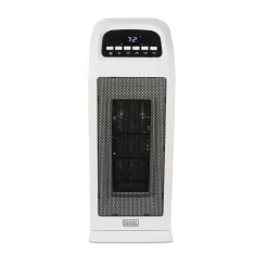 BLACK+DECKER Oscillating Digital Controls Ceramic Tower Heater