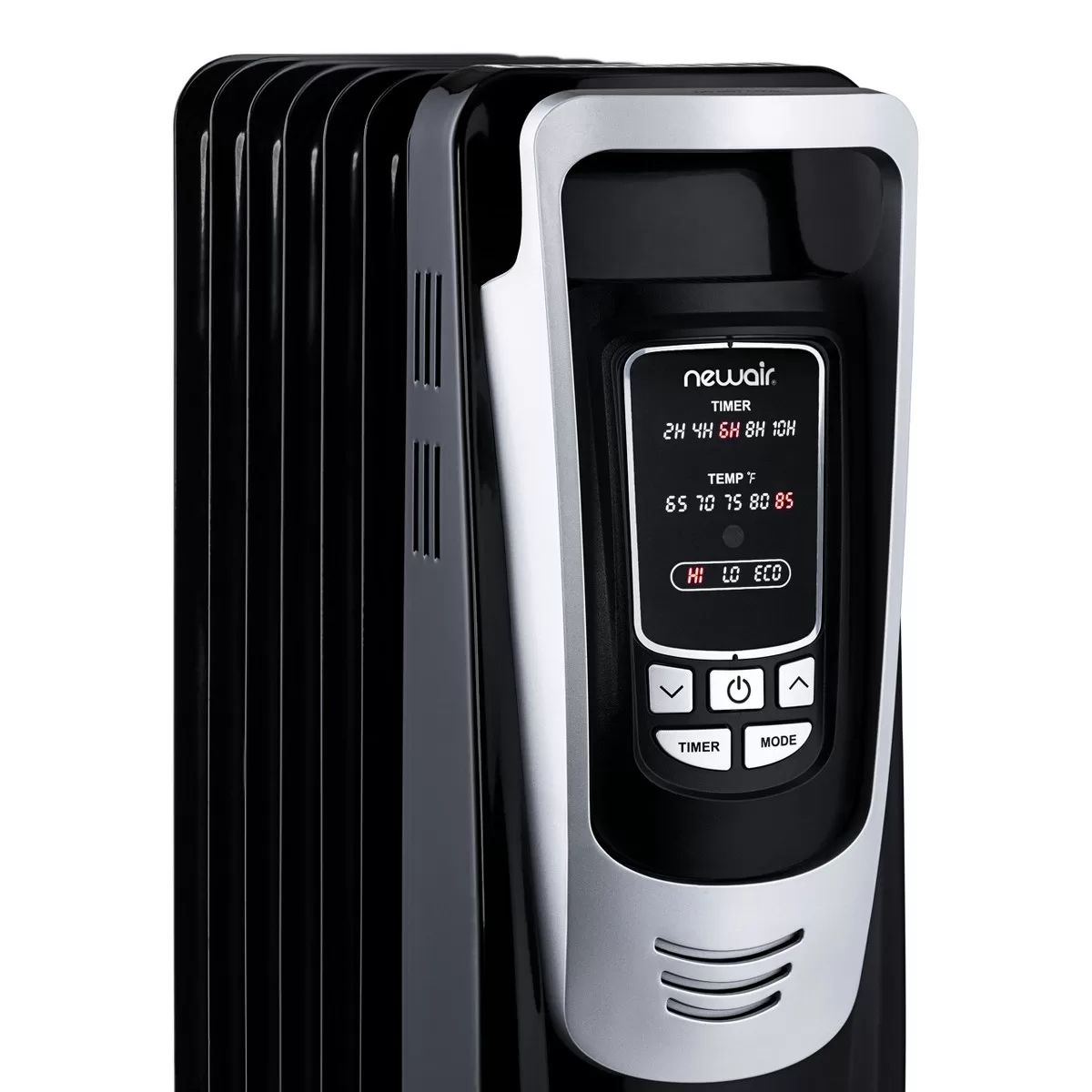 Newair Portable Oil Filled Radiator Space Heater, 150 sq. ft. with Silent, Energy Efficient Operation