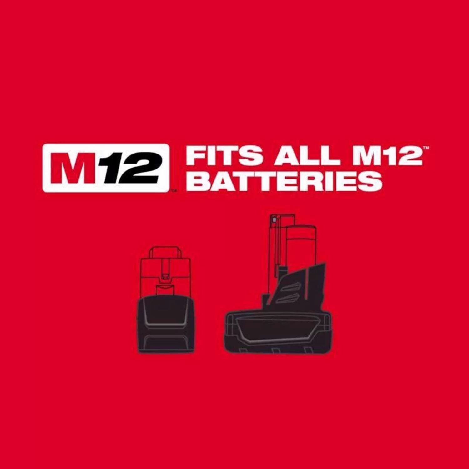 Milwaukee M12 REDLITHIUM CP 12 V 2 Ah Lithium-Ion Battery Pack 1 pc