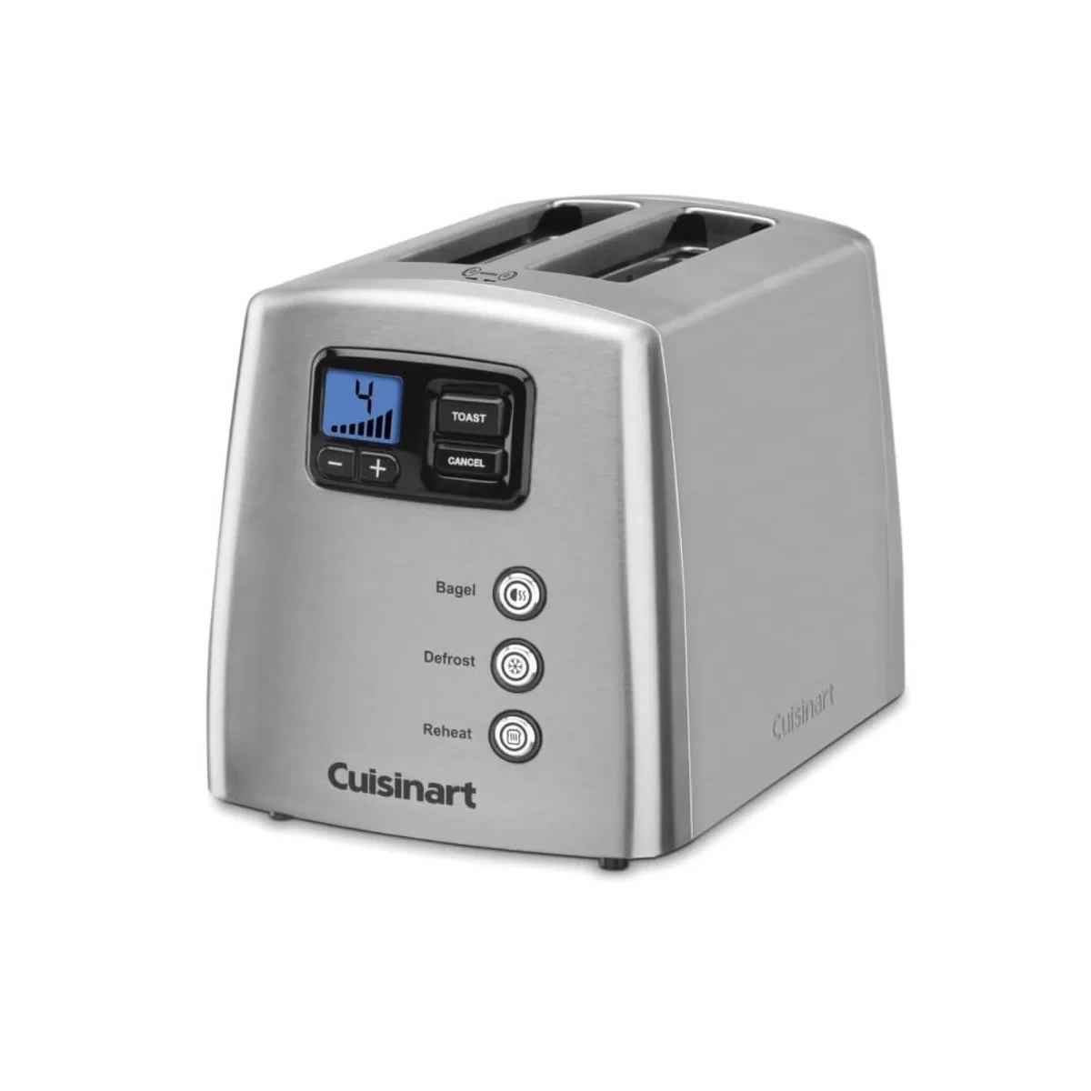 Cuisinart CPT-415P1 2-Slice Countdown Metal Toaster Brushed Stainless - Certified Refurbished