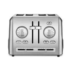 Cuisinart CPT-640P1 4-Slice Custom Select Toaster - Silver