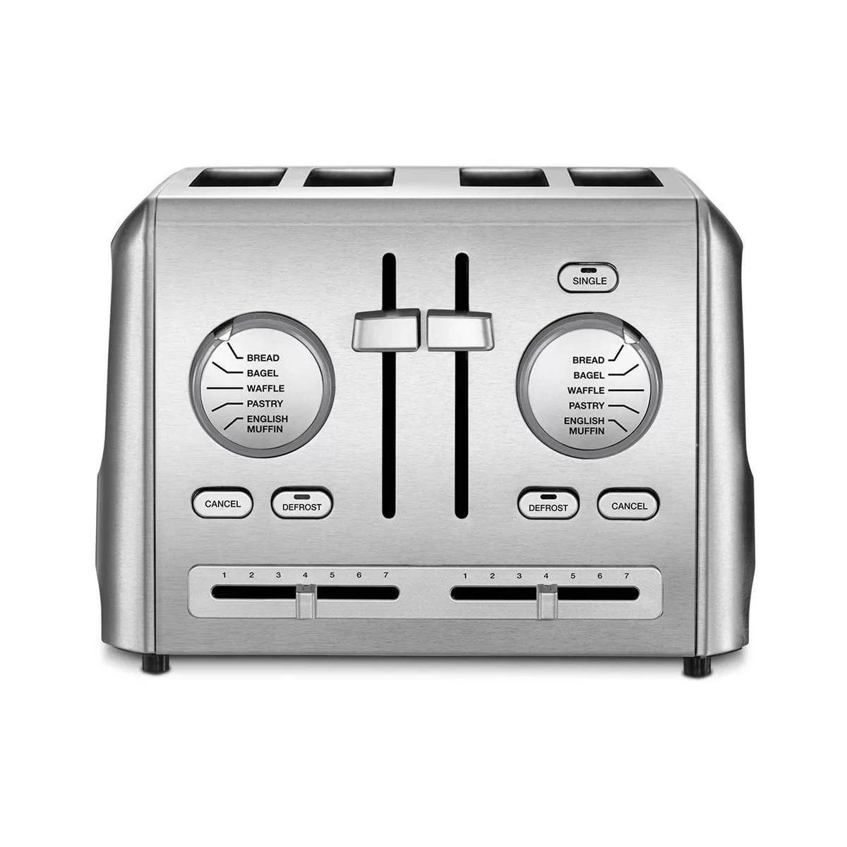 Cuisinart CPT-640P1 4-Slice Custom Select Toaster - Silver
