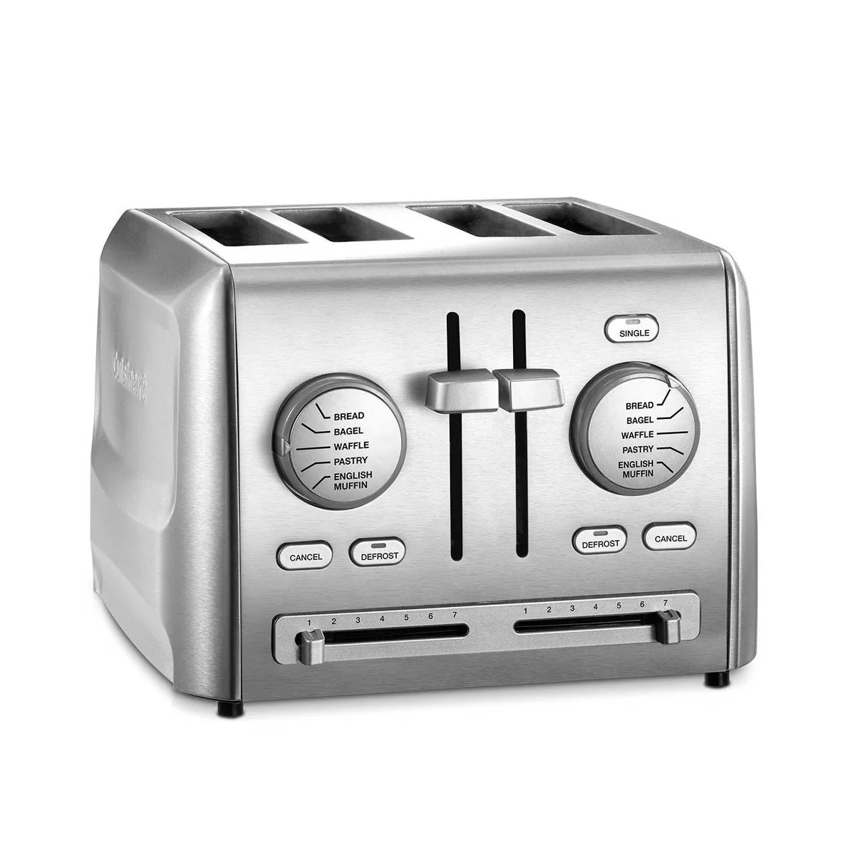 Cuisinart CPT-640P1 4-Slice Custom Select Toaster - Silver