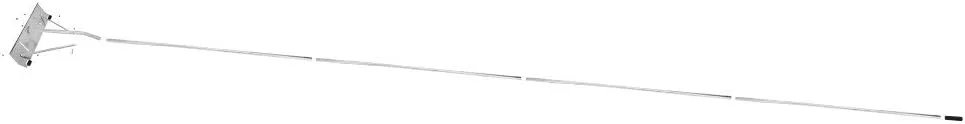 Extreme Max 5600.3207 Shingle-Saver 21' Roof Snow Rake with 24" Blade