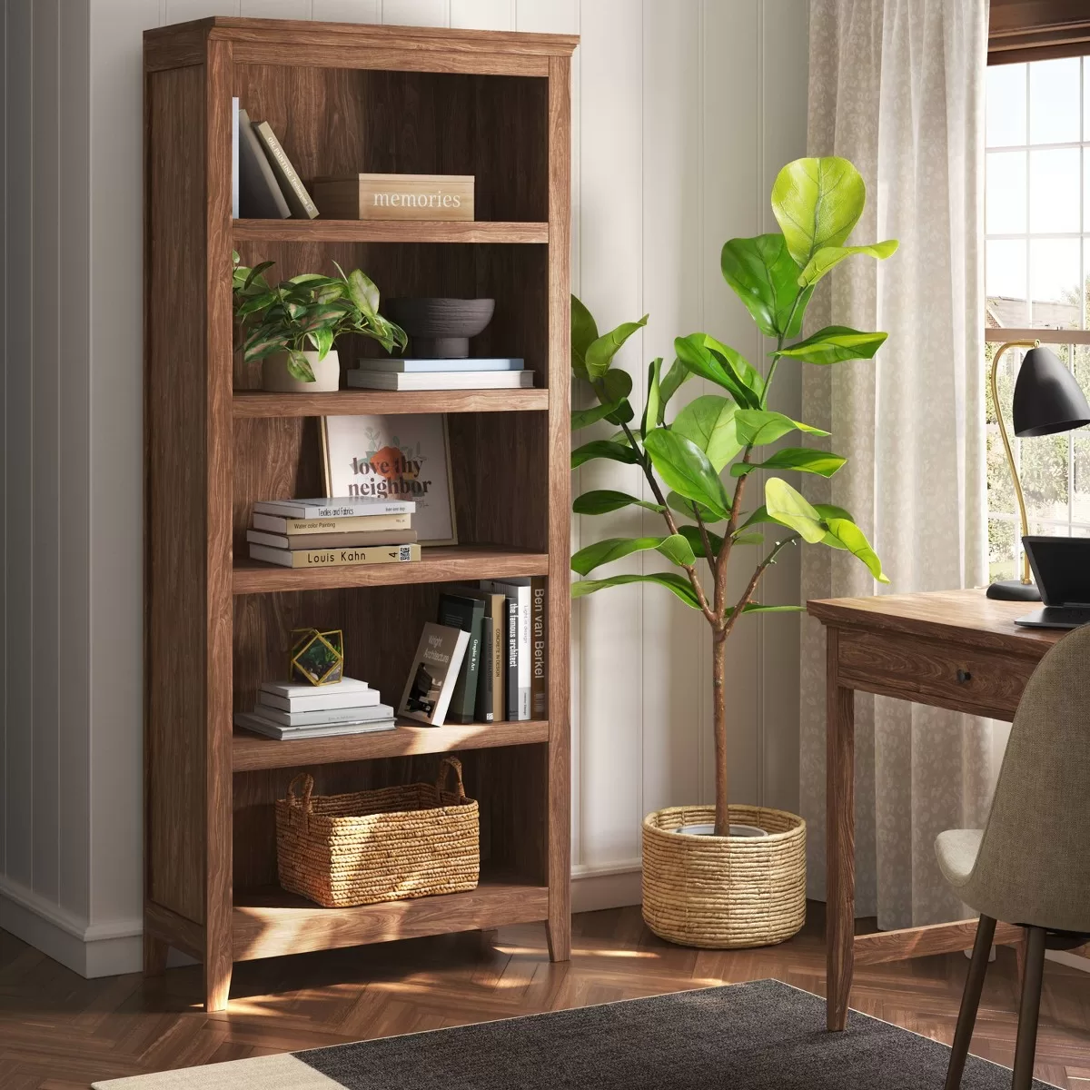 Threshold 72" Carson 5 Shelf Bookcase - Threshold