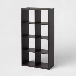 Brightroom 8 Cube Organizer - Black