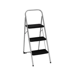 Cosco 45.27 in. H X 17.32 in. W X 27.36 in. D 200 lb. capacity 3 step Resin Step Stool