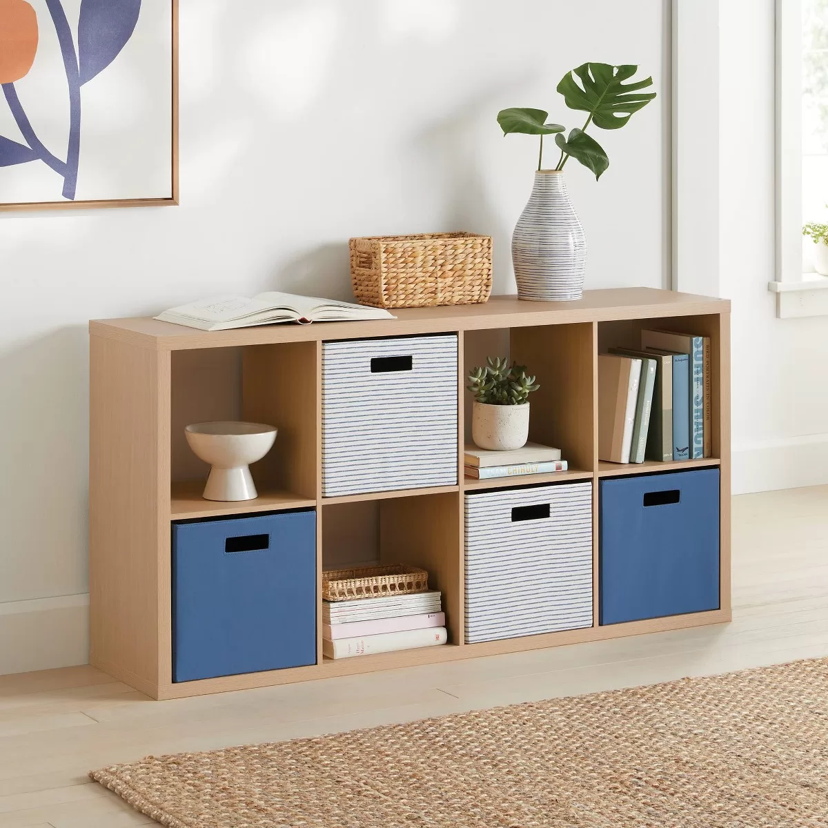 Brightroom 8 Cube Organizer - Natural