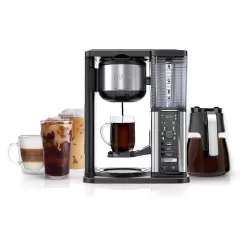 Ninja CM401 Specialty 10-Cup Coffee Maker with 4 Brew Styles for Ground Coffee, Black