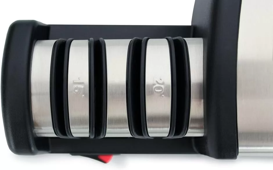 Chef’sChoice 290 Knife Sharpeners AngleSelect Hybrid 15 and 20-Degree Diamond Hone, 3-Stage, Black