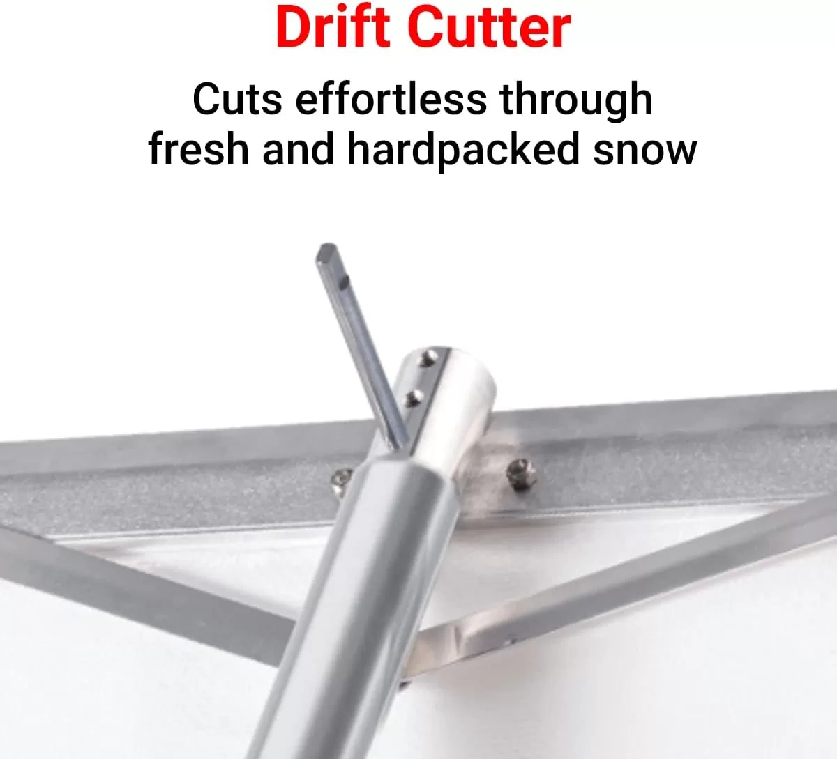 SNOWPEELER Premium Snow Roof Rake - 9 m (30 ft.) - Telescopic Heavy Duty Snow Shovel for Rooftop