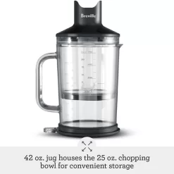 Breville BSB510XL Control Grip Immersion Blender, Stainless Steel