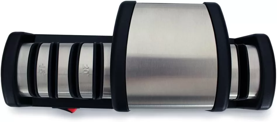 Chef’sChoice 290 Knife Sharpeners AngleSelect Hybrid 15 and 20-Degree Diamond Hone, 3-Stage, Black